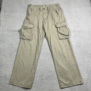 Polo Ralph Lauren Pants Mens 31x32 Beige Cargo Khaki Military Vintage Utility